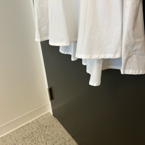 Nice Martin NWOT XS (very oversized) dress shirt dress with slight clear bottom - Picture 5 of 14